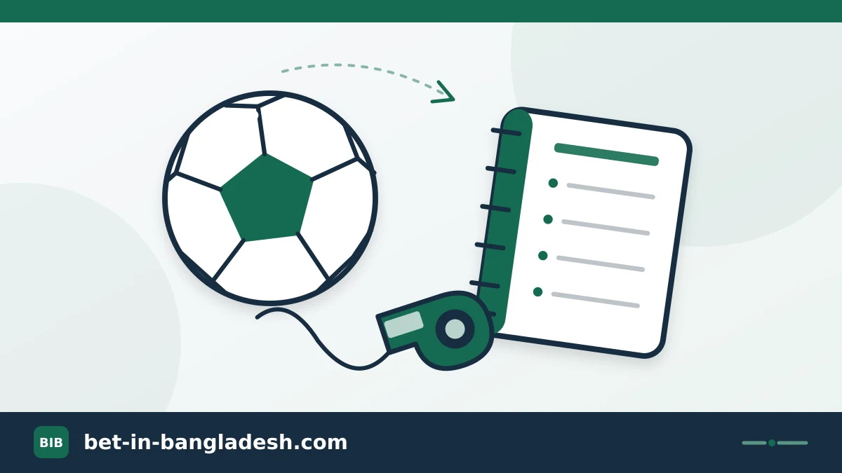 ক্রীড়া বিশ্লেষণের জন্য বল, বাঁশি ও নোটবই