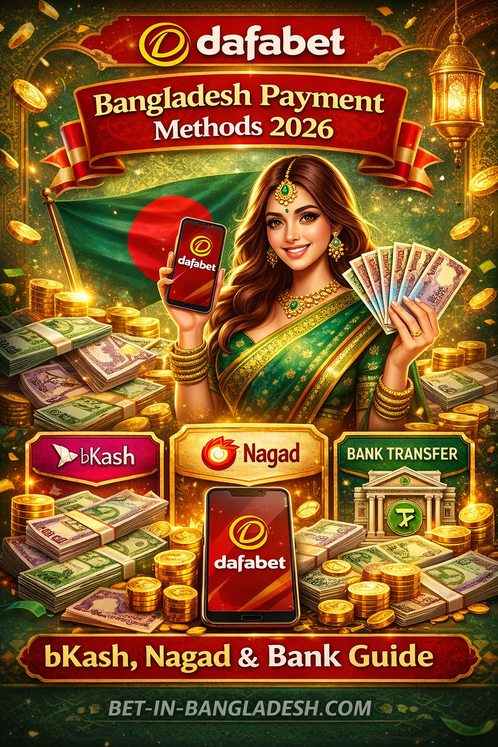 Dafabet Bangladesh Payment Methods 2026 bKash, Nagad & Withdrawal Guide