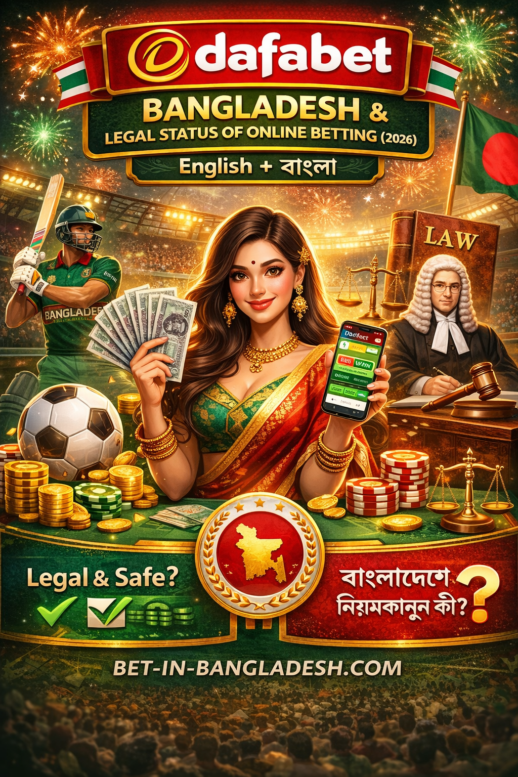 Dafabet Bangladesh & Legal Status of Online Betting (2026)