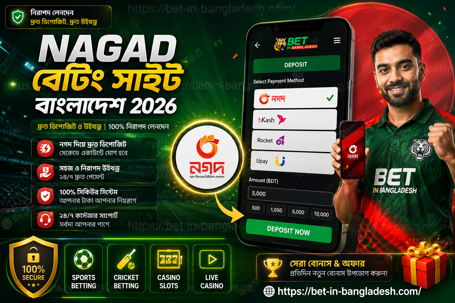 Nagad Betting Sites Bangladesh 2026 | Best Online Betting Sites & নগদ বেটিং গাইড